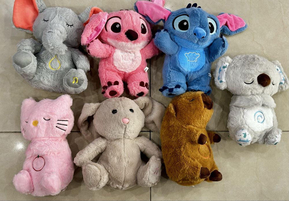 Дишаща играчка Стич,Капибара,Кити/Дишащо мече/Breath toy