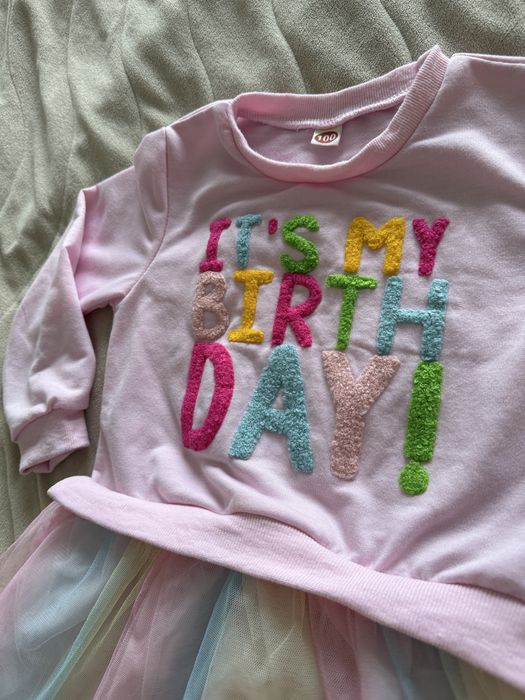 Детска рокля с тюл