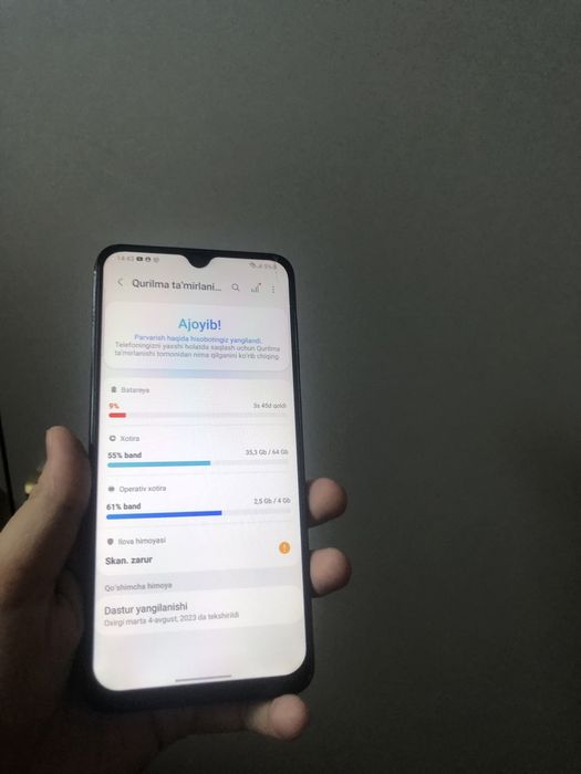 samsung a50 yaxwi telefon aybi yoq pul zarurligi uchun sotyapan