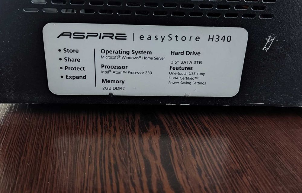 Acer easyStore H340
