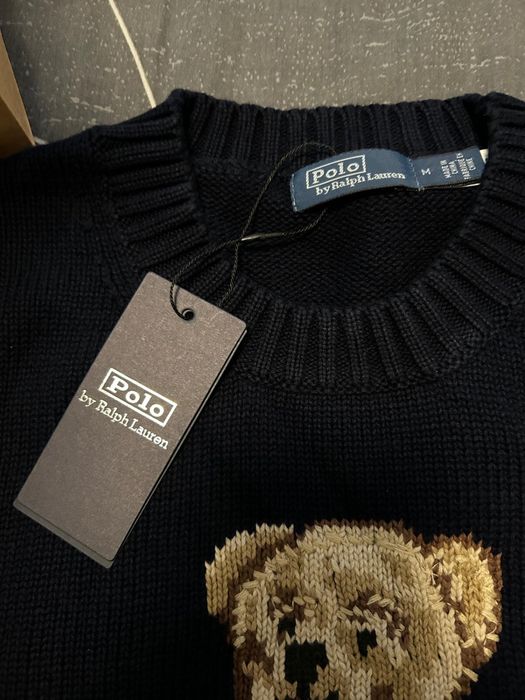 Pulover Polo Ralph Lauren RL Bear print America