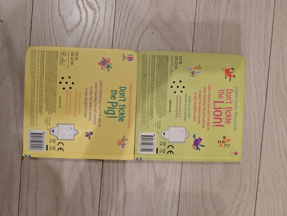 2 cărți usborne cu sunete