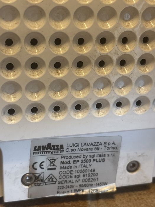 Esspresor Lavazza pentru piese