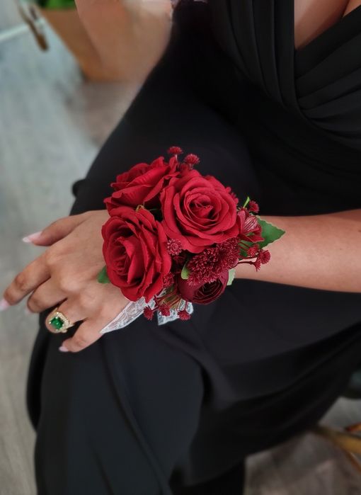 Buchet mireasa / nasa , lumanari