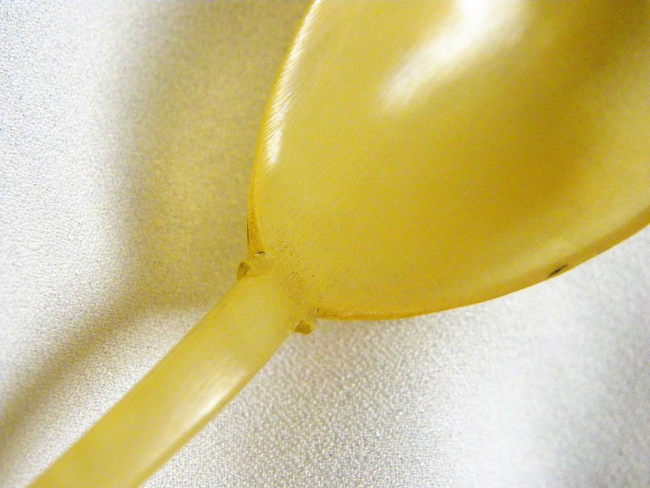 Елегантна лъжица от биволски рог