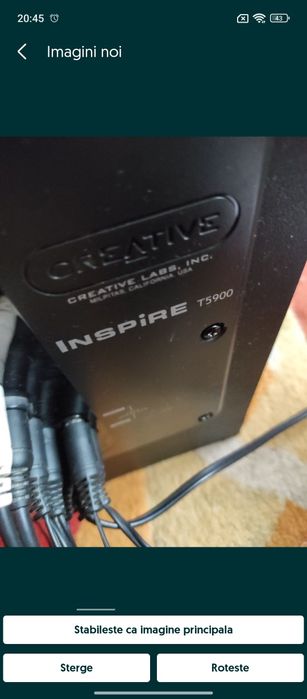 Sub woofer 5.1 cu tun de bass