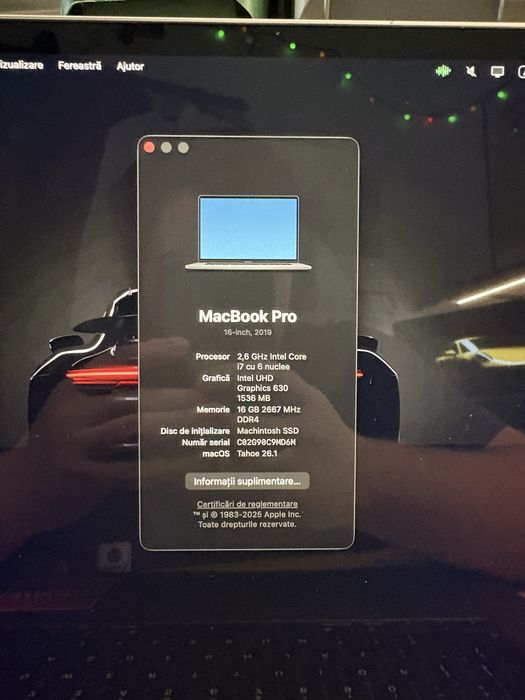 MacBook Pro 16" 2019