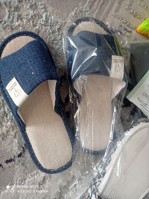 Домашние тапки хлопковые