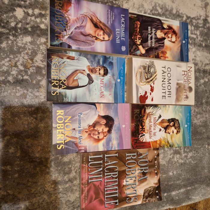 Set 7 carti romantice Nora Roberts!