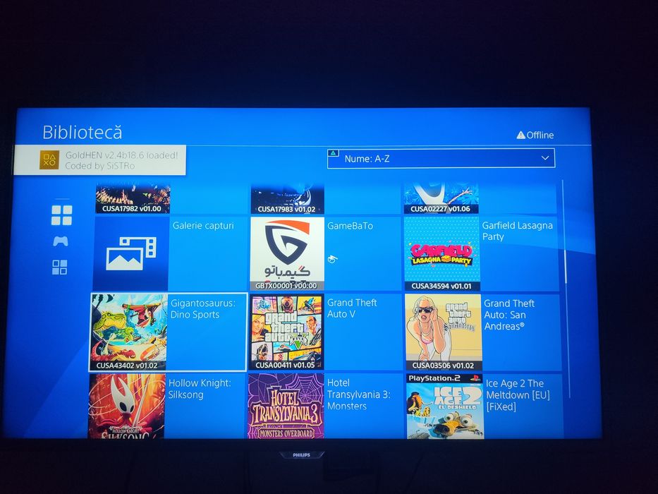 PlayStation 4 PRO modat (toate jocurile GRATIS)+VR