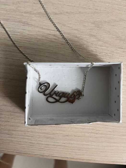 Кулон серебрянный с именем