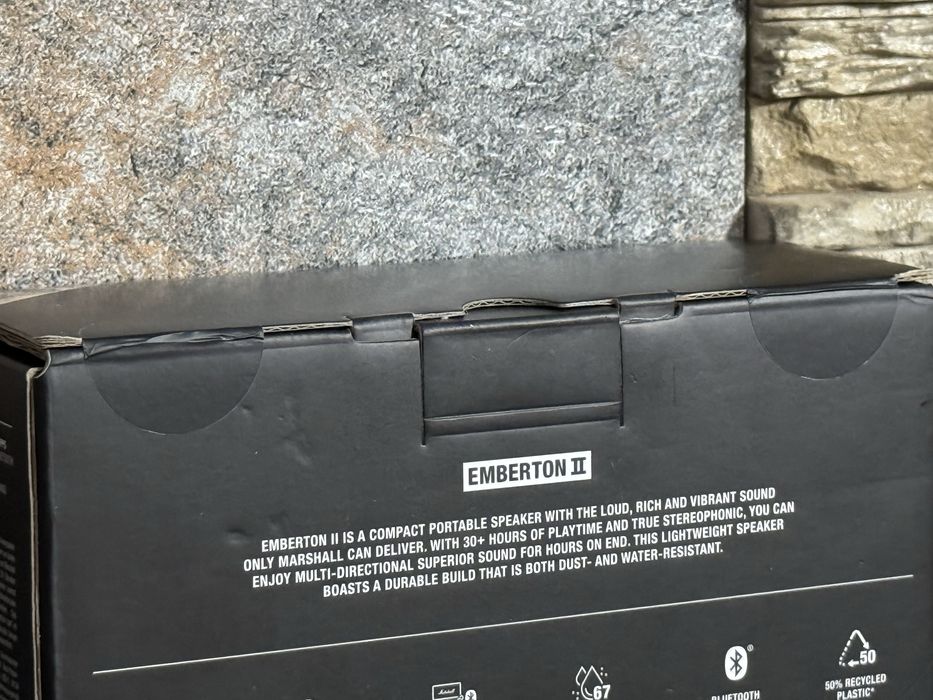 Boxă Portabilă Marshall Emberton 2/ Nou, Sigilat