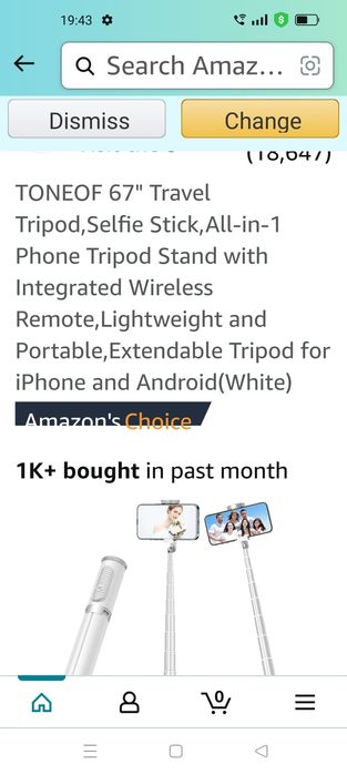 Vând selfie stick