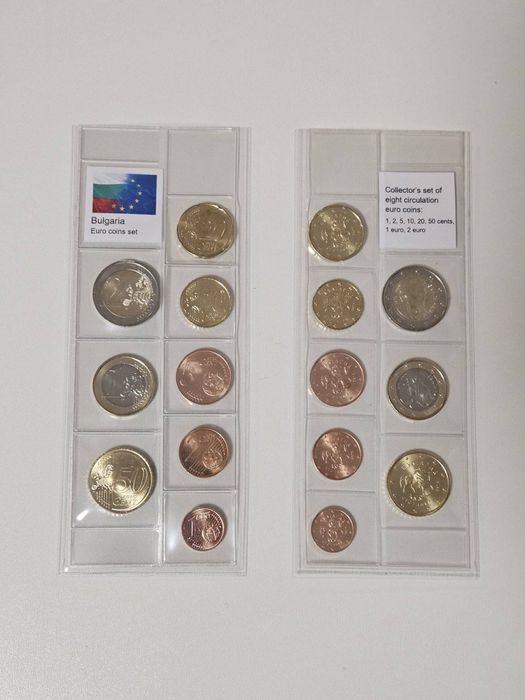 Комплект евромонети България