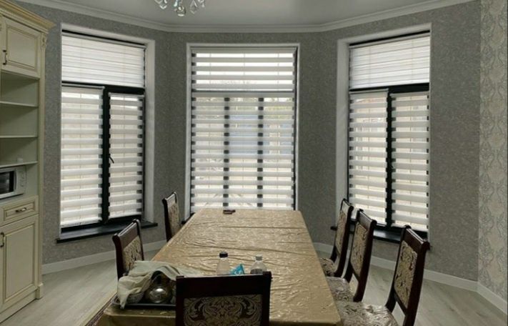 Ролл шторы, жалюзи, день и ночь