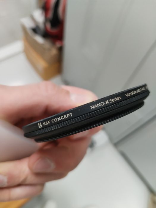 Variable ND филтър K&F Concept Nano-K 67mm (ND2–ND400)