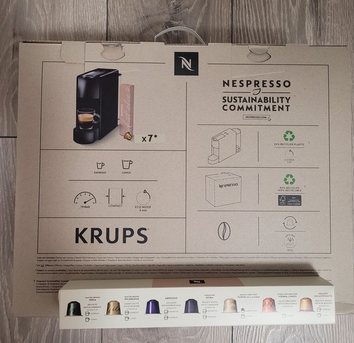 Expresor Krupp Essenza Mini Alb,nou