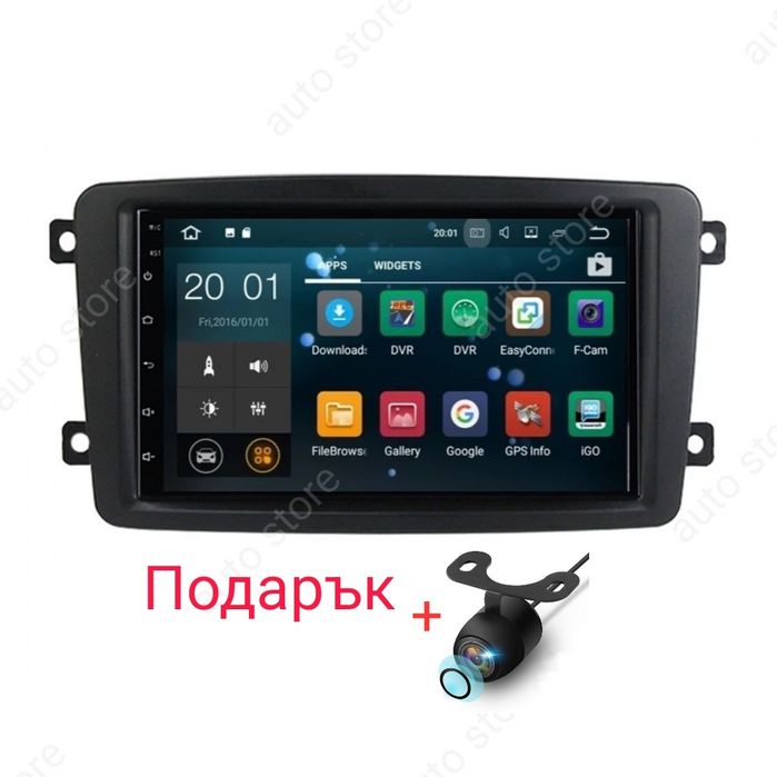 Мултимедия ANDROID Ц C class w203 W209 G class vito андроид навигация