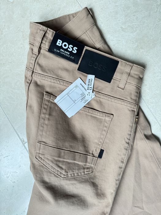 Pantaloni Hugo Boss Delano Tapered Fit