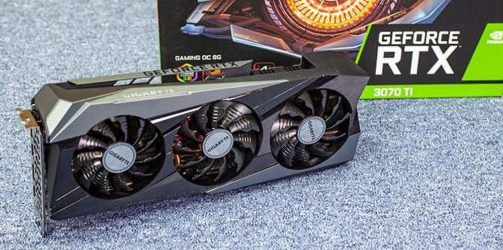 Видеокарта GIGABYTE GeForce RTX 3070 Ti GAMING OC