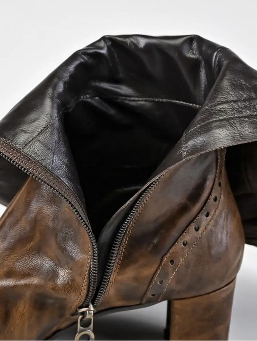 Сапоги натуральная кожа