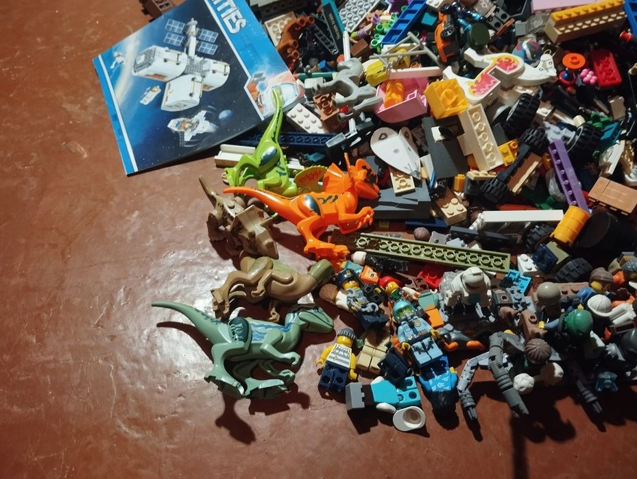 Лего огромная куча