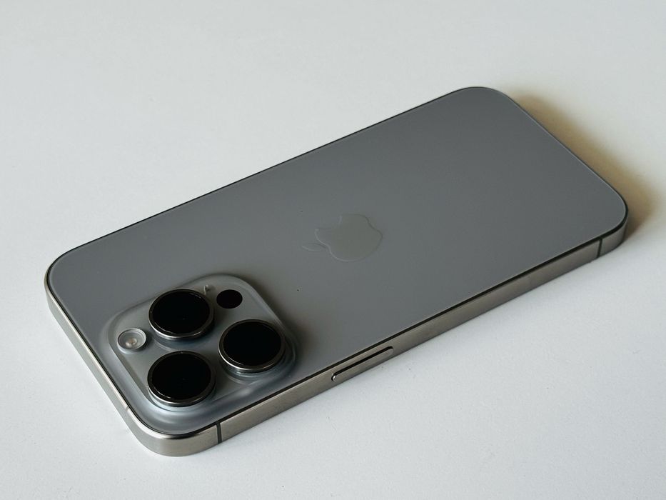 Iphone 15 Pro 128GB Natural Titanium 100% Батерия! Гаранция 6 месеца