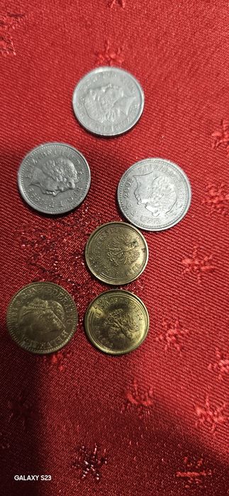 Монети 1 ст 1974 и 10 ст и други