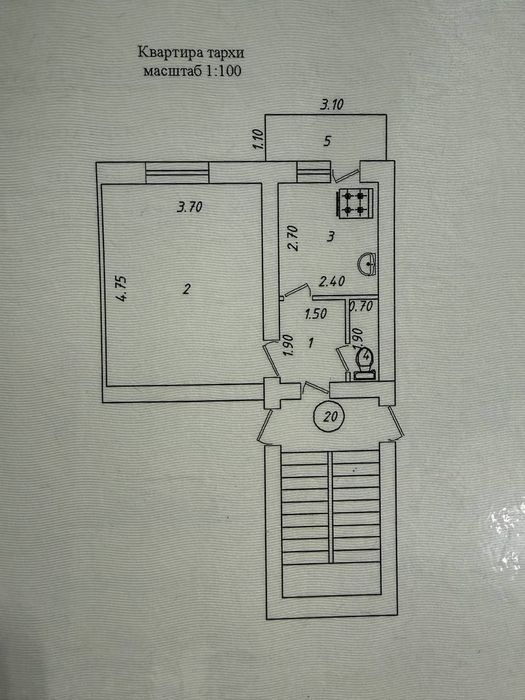 Накошлик 1/3/4/Срочно Сотилади Ориентир Метро 5менут