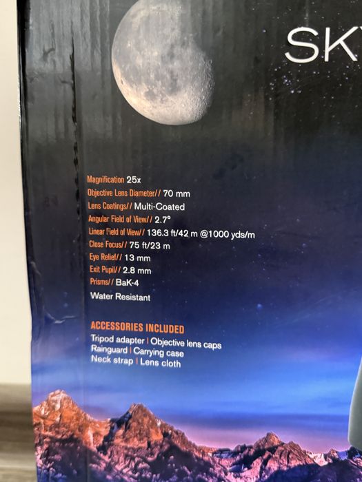 Binoclu Celestron Skymaster 25x70 Sigilat