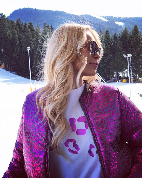 Red decoct зимно яке с принт Cliche