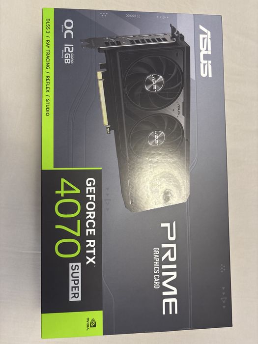 placa video ASUS PRIME GeForce RTX 4070 SUPER OC 12GB