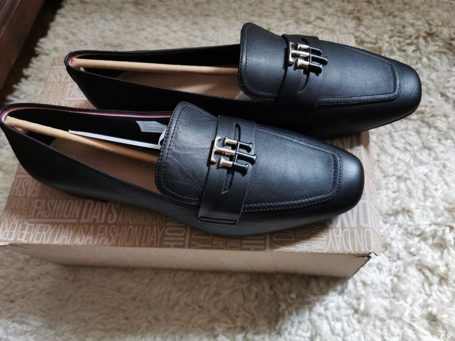 Кожени лоуфъри Tommy Hilfiger
