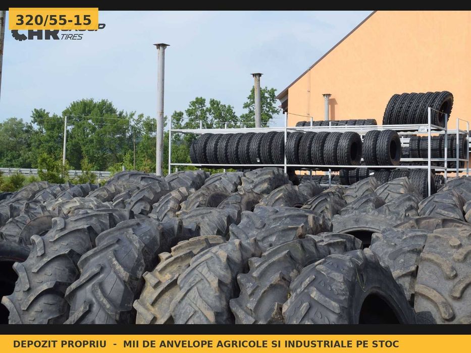 Anvelope Cauciucuri 320/55R15 320/55 R15 320/55-15 320 55 R15 3205515 Trelleborg Remorca Implement Flotatie SH Second Hand VERIFICATA Oferta Pret Bun