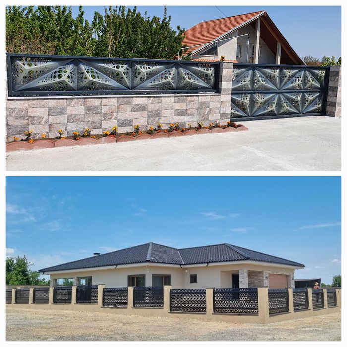 Porti , garduri din aluminiu