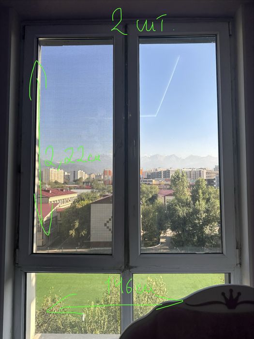 Пластиковые окна б/у