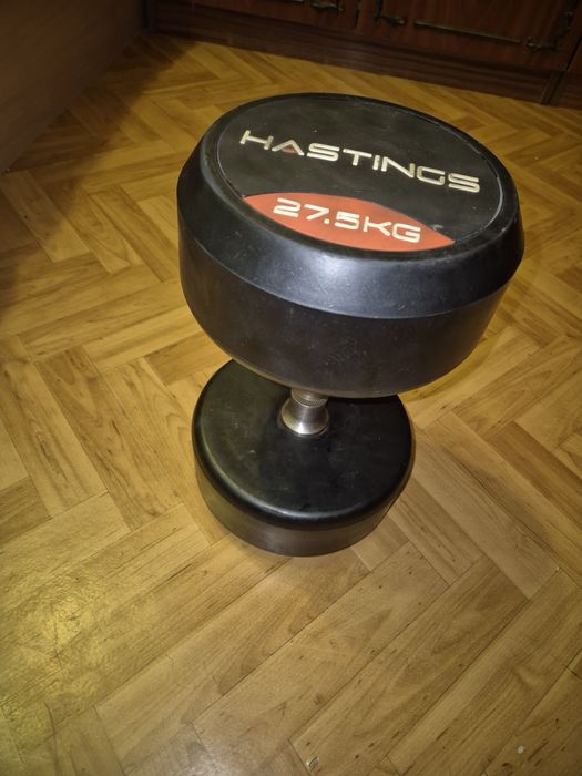Дъмбел 27,5кг  HASTINGS перфектен