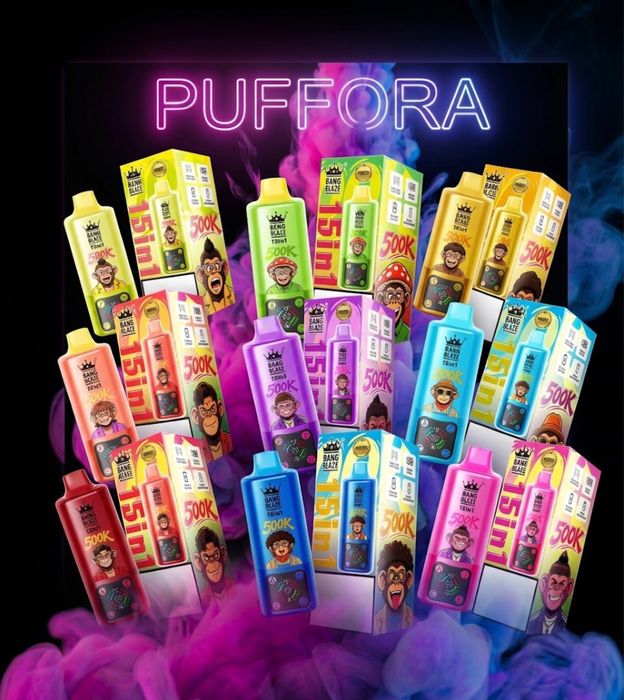 Vape 500.000 Bang Blaze cu 4 arome 15 in 1 la Buton, Redbull