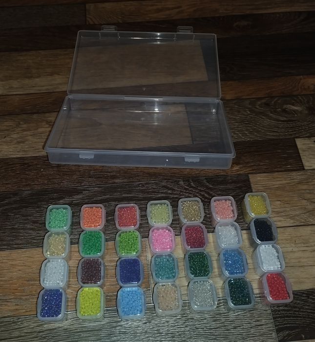 Бисер  упаковка.