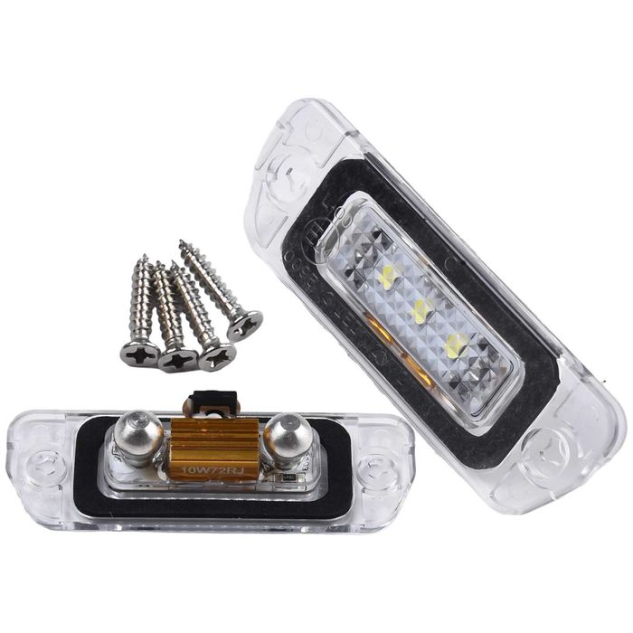 LED плафони за заден номер Mercedes W164 X164 W251 (Canbus).Супер ярки