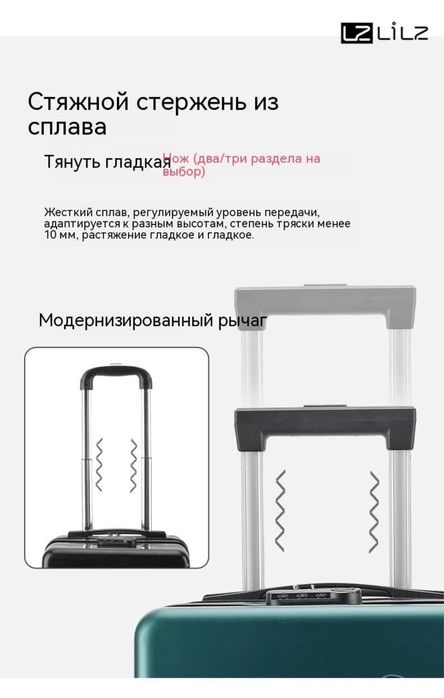 Чемодан ABS пластик 40 см 30 л