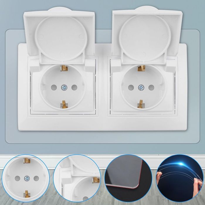 Priza dubla interior-exterior