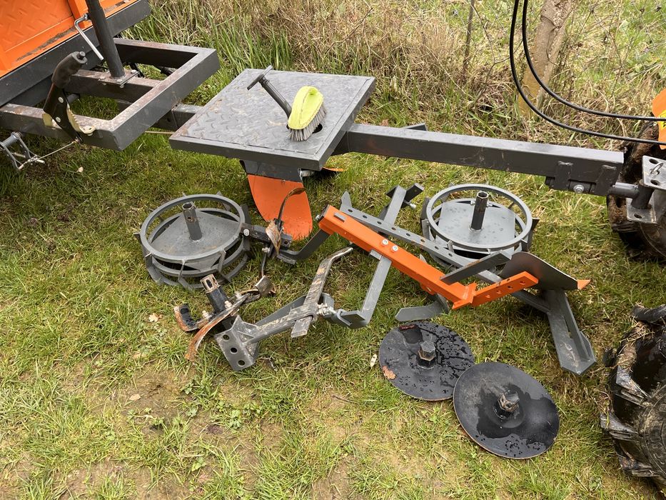 Motocultor Omac MC 12000-ED + remorcă + accesorii