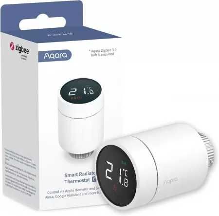 Termostat inteligent Aqara, Smart Radiator Thermostat E1 cap