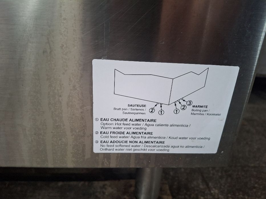 Супник /казан с индиректно нагряване 2024 г. на газ BONNET нов 250 лит