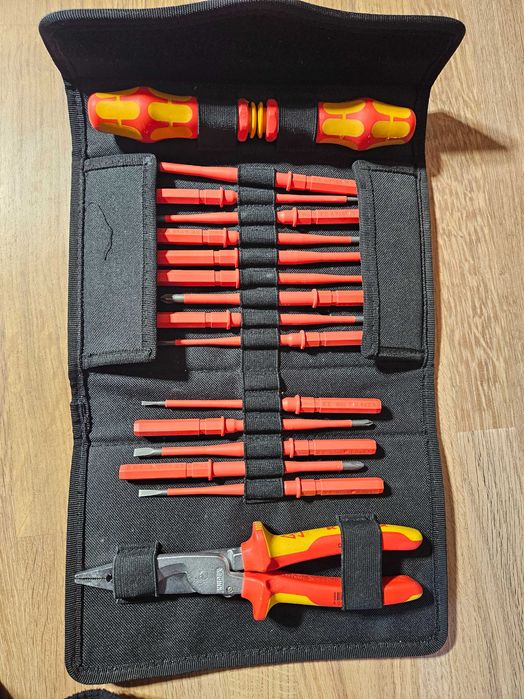 Set Wera Surubelnite + Cleste multifunctional VDE 200m