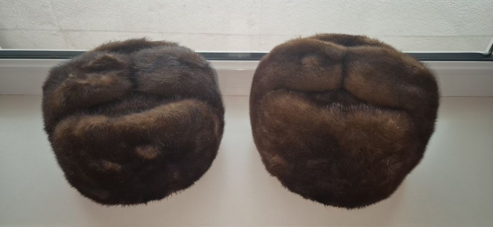 Шапка норковая мужская