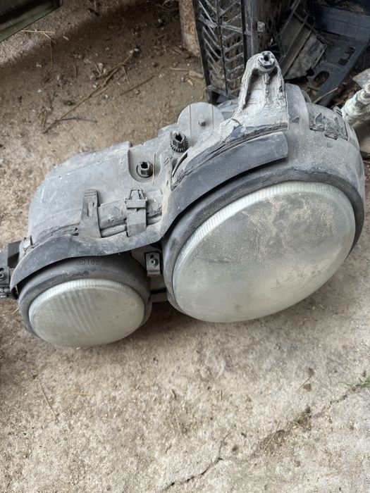 Фары w210 лупарик