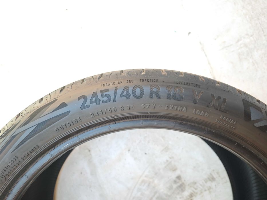 Anvelope 245/40/18 an 2025 vara CONTINENTAL ECOCONTACT 6