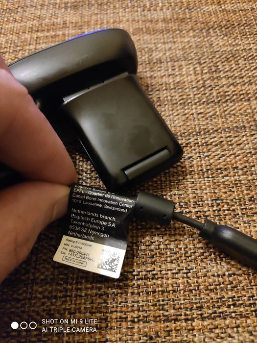 Webcam Logitech HD C270 cu microfon Acer Acr 010 qhd Școală online Off